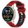 Per Xiaomi MI Watch Color 2 22mm Cinturino sportivo in silicone con fibbia in acciaio bicolore (rosso + nero) Per Xiaomi MI Watch Color 2 22mm Cinturino sportivo in silicone con fibbia in acciaio bicolore (rosso + nero)