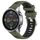 Per Xiaomi MI Watch Sport 22mm Cinturino sportivo in silicone con fibbia in acciaio bicolore (verde militare + nero) Per Xiaomi MI Watch Sport 22mm Cinturino sportivo in silicone con fibbia in acciaio bicolore (verde militare + nero)