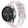 Per Xiaomi MI Watch Sport 22mm Cinturino sportivo in silicone con fibbia in acciaio bicolore (rosa + bianco) Per Xiaomi MI Watch Sport 22mm Cinturino sportivo in silicone con fibbia in acciaio bicolore (rosa + bianco)