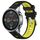 Per Xiaomi MI Watch Sport 22mm Cinturino sportivo in silicone con fibbia in acciaio bicolore (nero + verde lime) Per Xiaomi MI Watch Sport 22mm Cinturino sportivo in silicone con fibbia in acciaio bicolore (nero + verde lime)