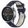 Per Xiaomi MI Watch Sport 22mm Cinturino sportivo in silicone con fibbia in acciaio bicolore (blu notte + luce stellare) Per Xiaomi MI Watch Sport 22mm Cinturino sportivo in silicone con fibbia in acciaio bicolore (blu notte + luce stellare)