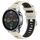 Per Xiaomi MI Watch Sport 22mm Cinturino sportivo in silicone con fibbia in acciaio bicolore (Starlight + nero) Per Xiaomi MI Watch Sport 22mm Cinturino sportivo in silicone con fibbia in acciaio bicolore (Starlight + nero)