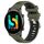 Per Xiaomi MI Watch Color 22mm Cinturino sportivo in silicone con fibbia in acciaio bicolore (verde militare + nero) Per Xiaomi MI Watch Color 22mm Cinturino sportivo in silicone con fibbia in acciaio bicolore (verde militare + nero)