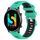 Per Xiaomi MI Watch Color 22mm Cinturino sportivo in silicone con fibbia in acciaio bicolore (lago blu + nero) Per Xiaomi MI Watch Color 22mm Cinturino sportivo in silicone con fibbia in acciaio bicolore (lago blu + nero)