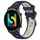 Per Xiaomi MI Watch Color 22mm Cinturino sportivo in silicone con fibbia in acciaio bicolore (blu notte + luce stellare) Per Xiaomi MI Watch Color 22mm Cinturino sportivo in silicone con fibbia in acciaio bicolore (blu notte + luce stellare)