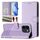 Per vivo iQOO Z9x Custodia per telefono in pelle con stampa a nido d'ape RFID (viola chiaro) Per vivo iQOO Z9x Custodia per telefono in pelle con stampa a nido d'ape RFID (viola chiaro)