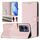 Per vivo Y78+ 5G / Y78 5G Custodia per telefono in pelle con stampa a nido d'ape globale RFID (rosa) Per vivo Y78+ 5G / Y78 5G Custodia per telefono in pelle con stampa a nido d'ape globale RFID (rosa)