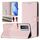 Per vivo Y76 5G Custodia per telefono in pelle con stampa a nido d'ape RFID (rosa) Per vivo Y76 5G Custodia per telefono in pelle con stampa a nido d'ape RFID (rosa)