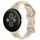 Per Google Pixel Watch 3 41mm Cinturino in silicone con texture incisa al laser (Starlight) Per Google Pixel Watch 3 41mm Cinturino in silicone con texture incisa al laser (Starlight)