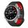 Cinturino per orologio in silicone con fibbia a sgancio rapido e rivetti bicolore da 26 mm (nero rosso) Cinturino per orologio in silicone con fibbia a sgancio rapido e rivetti bicolore da 26 mm (nero rosso)