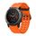 Cinturino per orologio in silicone a sgancio rapido Ocean da 22 mm (arancione)