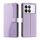 Per Redmi K70 Voltage Custodia ultra sottile in pelle a pois (viola)