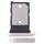Per Google Pixel 9 Pro Vassoio scheda SIM originale (beige)