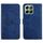 Per Honor 200 Smart Global HT03 Custodia in pelle con motivo a farfalla in rilievo (blu) Per Honor 200 Smart Global HT03 Custodia in pelle con motivo a farfalla in rilievo (blu)