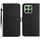 Custodia per telefono in pelle con trama a griglia rombica Smart Global Honor 200 (nera) Custodia per telefono in pelle con trama a griglia rombica Smart Global Honor 200 (nera)