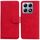 Per Xiaomi 14T Custodia in pelle Flip Skin Feel Pure Color (rosso)