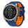 Per Garmin 22mm Official Two Color Quick Release Silicone Watch Band (Royal Blue Orange) Per Garmin 22mm Official Two Color Quick Release Silicone Watch Band (Royal Blue Orange)