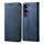 Per vivo V40 Lite 4G IDN / 5G IDN Custodia in pelle con texture denim (blu) Per vivo V40 Lite 4G IDN / 5G IDN Custodia in pelle con texture denim (blu)