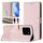 Per Xiaomi 14 Custodia per telefono in pelle RFID con stampa a nido d'ape (rosa) Per Xiaomi 14 Custodia per telefono in pelle RFID con stampa a nido d'ape (rosa)