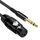 Cavo audio per microfono a doppio canale femmina Canon da 6,35 mm a XRL, lunghezza: 10 m (nero) Cavo audio per microfono a doppio canale femmina Canon da 6,35 mm a XRL, lunghezza: 10 m (nero)