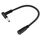 Cavo di prolunga di alimentazione CC da 15 cm con adattatore maschio-femmina a gomito da 4,5 x 3,0 mm per HP (nero) Cavo di prolunga di alimentazione CC da 15 cm con adattatore maschio-femmina a gomito da 4,5 x 3,0 mm per HP (nero)