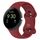 Per Google Pixel Watch 3 45mm cinturino in silicone con fibbia a farfalla, taglia: L (rosso) Per Google Pixel Watch 3 45mm cinturino in silicone con fibbia a farfalla, taglia: L (rosso)