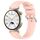 Per Huawei Watch GT 5 46mm Cinturino in silicone con fibbia argentata a sgancio rapido (rosa chiaro) Per Huawei Watch GT 5 46mm Cinturino in silicone con fibbia argentata a sgancio rapido (rosa chiaro)