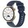 Per Huawei Watch GT 5 46mm Cinturino in silicone con fibbia argentata a sgancio rapido (blu notte) Per Huawei Watch GT 5 46mm Cinturino in silicone con fibbia argentata a sgancio rapido (blu notte)