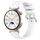 Per Huawei Watch GT 5 41mm Cinturino in silicone con fibbia argentata a sgancio rapido (bianco) Per Huawei Watch GT 5 41mm Cinturino in silicone con fibbia argentata a sgancio rapido (bianco)