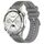 Per Huawei Watch GT 5 Pro 46mm cinturino in silicone intrecciato in nylon ibrido (grigio) Per Huawei Watch GT 5 Pro 46mm cinturino in silicone intrecciato in nylon ibrido (grigio)