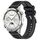 Per Huawei Watch GT 5 46mm cinturino in silicone intrecciato in nylon ibrido (nero) Per Huawei Watch GT 5 46mm cinturino in silicone intrecciato in nylon ibrido (nero)