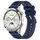 Per Huawei Watch GT 5 46mm cinturino in silicone intrecciato in nylon ibrido (blu notte) Per Huawei Watch GT 5 46mm cinturino in silicone intrecciato in nylon ibrido (blu notte)