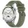 Per Huawei Watch GT 5 46mm cinturino in silicone intrecciato in nylon ibrido (verde abete) Per Huawei Watch GT 5 46mm cinturino in silicone intrecciato in nylon ibrido (verde abete)