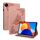 Per Xiaomi Redmi Pad SE 8.7 Custodia per tablet in pelle goffrata con motivo a farfalla e fiore (oro rosa) Per Xiaomi Redmi Pad SE 8.7 Custodia per tablet in pelle goffrata con motivo a farfalla e fiore (oro rosa)