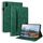 Custodia per tablet in pelle antiurto con giunzione per Honor Pad X8a (verde) Custodia per tablet in pelle antiurto con giunzione per Honor Pad X8a (verde)