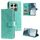 Per Xiaomi 14T Custodia per telefono in pelle goffrata con fiore Totem con cordino (verde) Per Xiaomi 14T Custodia per telefono in pelle goffrata con fiore Totem con cordino (verde)