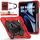 Per Huawei MatePad Air 12 2024 Custodia per tablet PC ibrida in silicone con robot a contrasto di colore (rosso nero) Per Huawei MatePad Air 12 2024 Custodia per tablet PC ibrida in silicone con robot a contrasto di colore (rosso nero)
