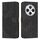 Per Redmi 14C 4G Custodia in pelle con motivo a strisce Skin Feel (nero)