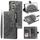 Per Samsung Galaxy S25+ 5G Custodia per telefono in pelle con cerniera Totem multi-card (grigio) Per Samsung Galaxy S25+ 5G Custodia per telefono in pelle con cerniera Totem multi-card (grigio)