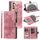 Per Samsung Galaxy S25+ 5G Custodia per telefono in pelle con cerniera Totem multi-card (rosa) Per Samsung Galaxy S25+ 5G Custodia per telefono in pelle con cerniera Totem multi-card (rosa)