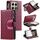 Per Xiaomi 14T Glitter Lattice Zipper Wallet Custodia in pelle per telefono (rosso vino) Per Xiaomi 14T Glitter Lattice Zipper Wallet Custodia in pelle per telefono (rosso vino)