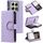 Per Xiaomi 14T Pro Glitter Lattice Zipper Wallet Custodia in pelle per telefono (viola) Per Xiaomi 14T Pro Glitter Lattice Zipper Wallet Custodia in pelle per telefono (viola)