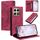 Per Xiaomi 14T Custodia per telefono in pelle magnetica goffrata Totem (rosso) Per Xiaomi 14T Custodia per telefono in pelle magnetica goffrata Totem (rosso)