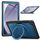 Per Samsung Galaxy Tab A9+ Honeycomb Hybrid Tablet Custodia con maniglia e cinturino (blu navy) Per Samsung Galaxy Tab A9+ Honeycomb Hybrid Tablet Custodia con maniglia e cinturino (blu navy)