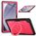 Per Samsung Galaxy Tab A9+ Honeycomb Hybrid Tablet Custodia con maniglia e cinturino (rosso rosa) Per Samsung Galaxy Tab A9+ Honeycomb Hybrid Tablet Custodia con maniglia e cinturino (rosso rosa)