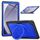Per Samsung Galaxy Tab A9+ Honeycomb Hybrid Tablet Custodia con maniglia e cinturino (blu scuro) Per Samsung Galaxy Tab A9+ Honeycomb Hybrid Tablet Custodia con maniglia e cinturino (blu scuro)