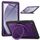 Per Samsung Galaxy Tab A9+ Honeycomb Hybrid Tablet Case con maniglia e cinturino (viola) Per Samsung Galaxy Tab A9+ Honeycomb Hybrid Tablet Case con maniglia e cinturino (viola)