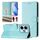 For Redmi 13 5G / 4G Global Honeycomb Embossing RFID Leather Phone Case(Mint Green) For Redmi 13 5G / 4G Global Honeycomb Embossing RFID Leather Phone Case(Mint Green)