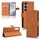 For Samsung Galaxy S24 FE 5G Skin Feel Magnetic Flip Leather Phone Case(Brown) For Samsung Galaxy S24 FE 5G Skin Feel Magnetic Flip Leather Phone Case(Brown)