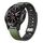 Per cinturino in silicone a sgancio rapido magnetico Garmin da 22 mm (verde militare nero) Per cinturino in silicone a sgancio rapido magnetico Garmin da 22 mm (verde militare nero)